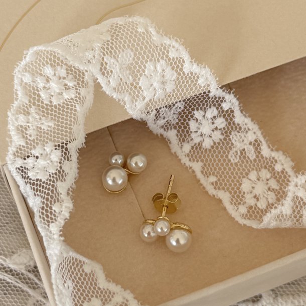 �restikker LUNA - Forgyldt S�lv