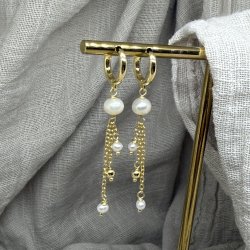 HOOP LUNELLA HOOP forgyldt slv