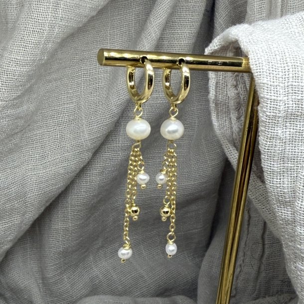 HOOP LUNELLA HOOP forgyldt slv