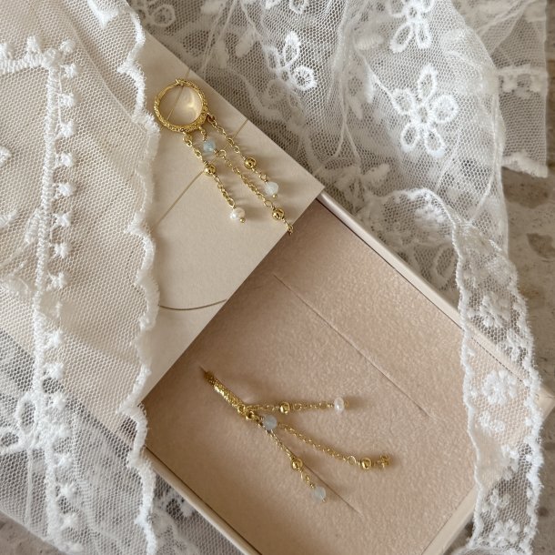 Hoop LUNELLA SKY�- Forgyldt S�lv