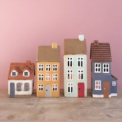 Hus til fyrlys, H20 keramik