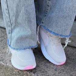 Sneakers ACTIVE Grey/pink str. 36-41