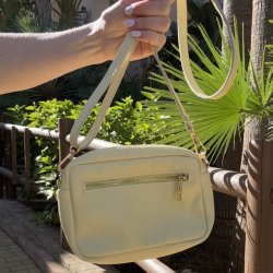 Crossbody Silje skind
