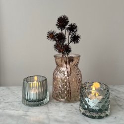 Fyrfadsstage bluegreen