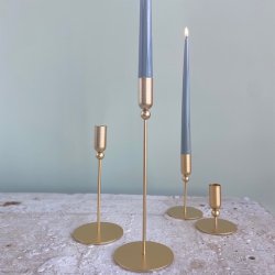 Lysestage hj D10x29cm metal