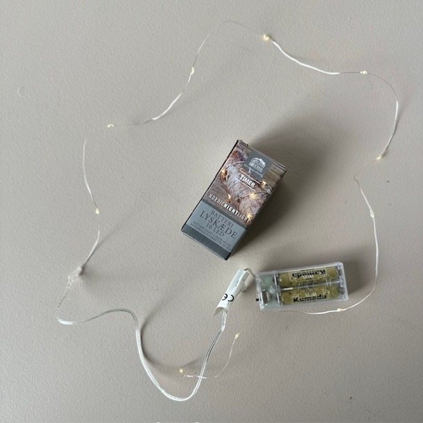 Lyskde med 20 ledlys 1,9 M