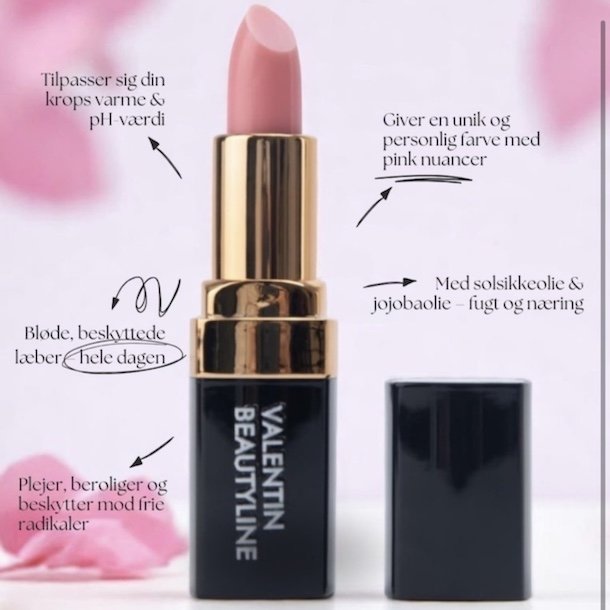 Magisk lipstick balm BLOOM Valentin beautyline