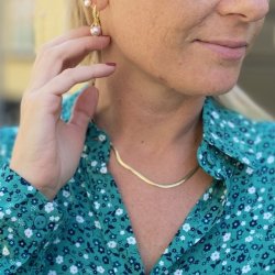 Malou Halskde forgyldt