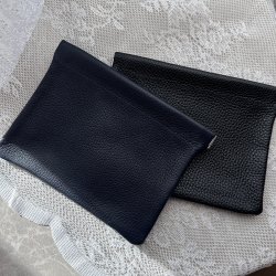 Clutch skind Med Klemme Lukning