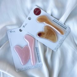 Gua Sha sten Ansigts massage st af 2