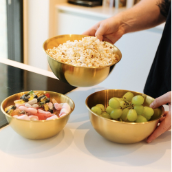 Messing sk�le - s�t af 3