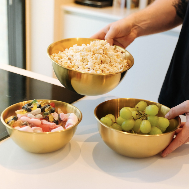 Messing sk�le - s�t af 3