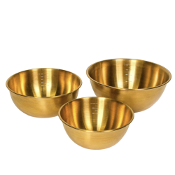 Messing sk�le - s�t af 3