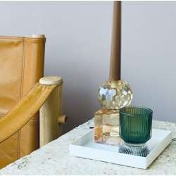 Metal Bakke kvadratisk 150x150x20mm