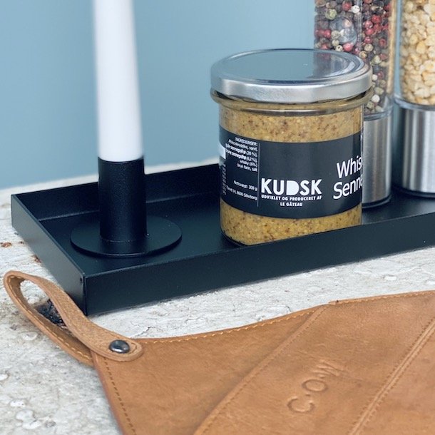 Metal bakke 370x130x20mm