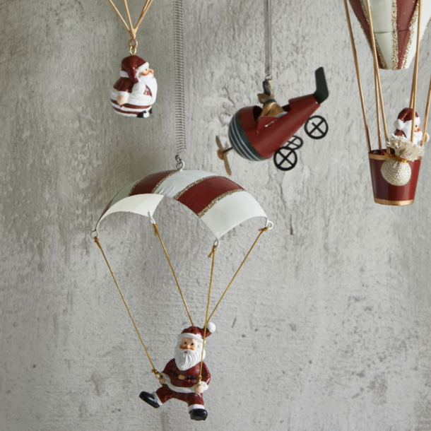 Julefigur faldskrm  med fjeder Metal 