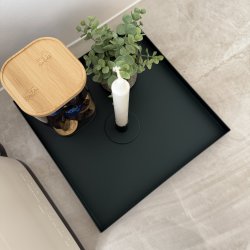 Metal bakke kvadrat 300x300x20mm