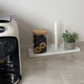 Metal bakke opbevaring 37 x13 x 2 cm