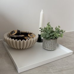 Metal bakke kvadrat 300x300x20mm