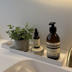 Metal bakke opbevaring 30 x10 x 20 cm