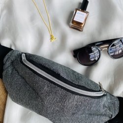 Bltetaske pige - metallic