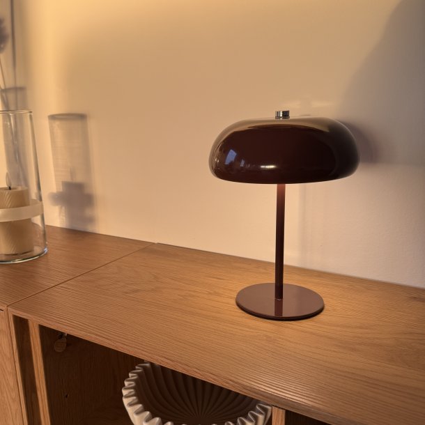 Bordlampe genopladelig Milano - H: 23 cm �: 16 cm