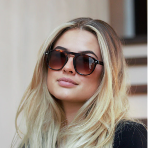 Milano Solbrille Brown Turtle