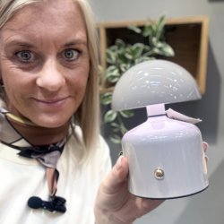 Mini bordlampe trdls - 3 lysstyrker