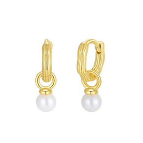 Hoops ASTERIA Tides forgyldt slv