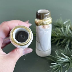 Vase julemand  D3,6x10,5cm keramik