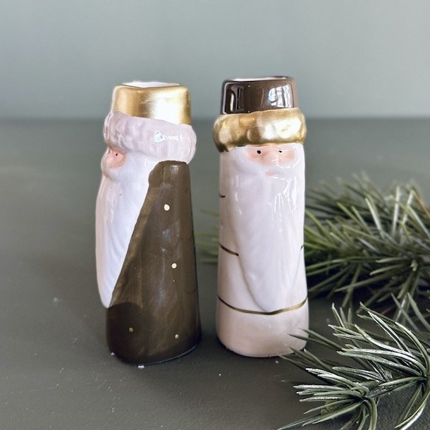 Vase julemand  D3,6x10,5cm keramik