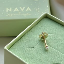 restik Lily petite pearl forgyldt slv