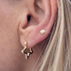 restikker SHELLY SMALL Forgyldt slv