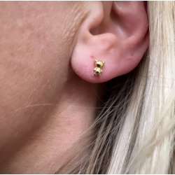 Sm restikker TEDDY Forgyldt Slv