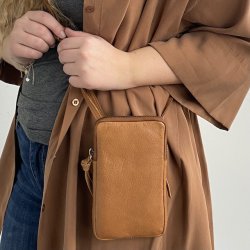 Mobil taske Emma - skind