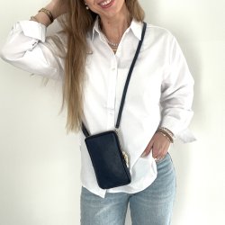 Mobiltaske skind