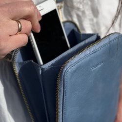 Esly mobiltaske skind