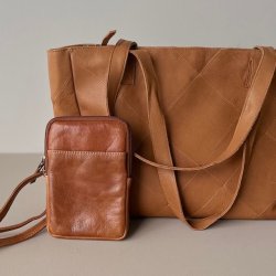 Sonja shopper + mobiltaske