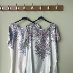 Bluse satin str. S- XXL