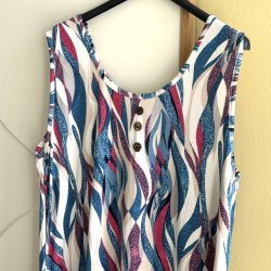 Sommerkjole Mona L/XL-2XL-3XL