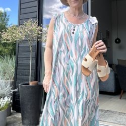 Sommerkjole Mona L/XL-2XL-3XL
