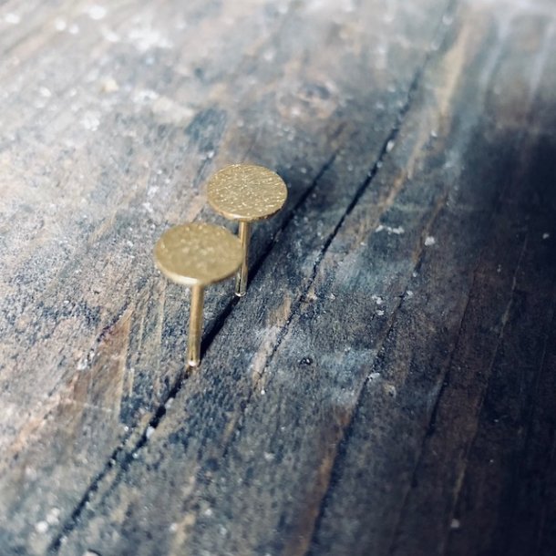 �restikker - M�nt 6mm Forgyldt s�lv