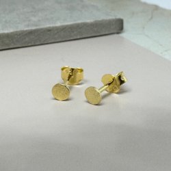 restikker - Mnt 4mm Forgyldt slv