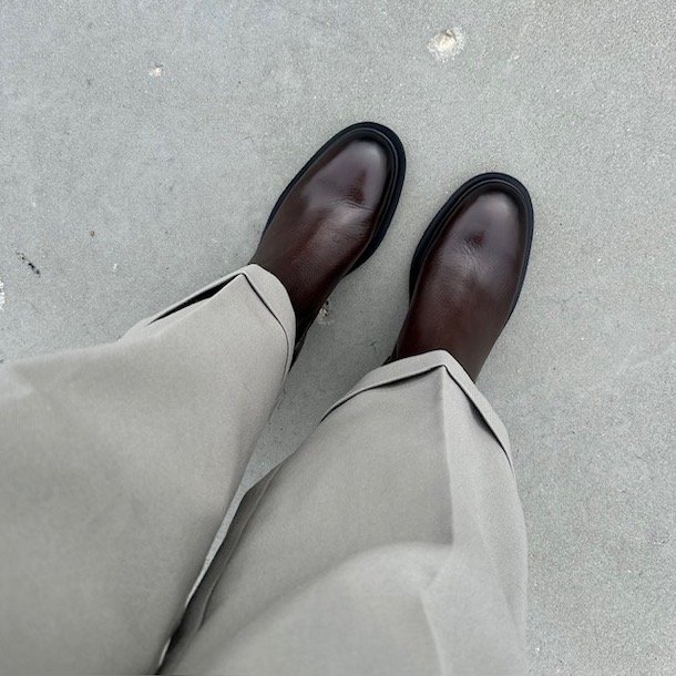 Stvle WHEN WE FEEL IT Brun skind str 36-41