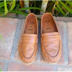 Mokkasiner cognac skind str. 36-41