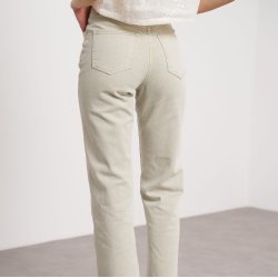 Hjtaljede Jeans Lys Grn