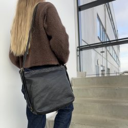 Conner crossbody / rygsk Skind
