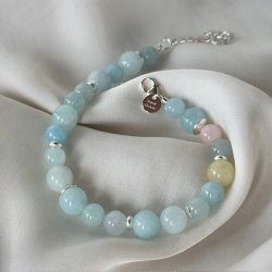 Armbnd MORGANITE DREAM Sterling slv