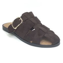 Slip on Marlu sandal brun - str. 36-41