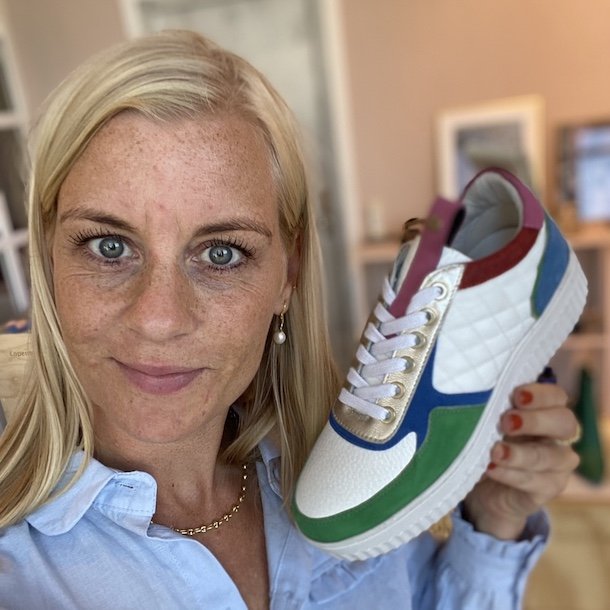 CPHS MULTI GREEN Sneakers Hvid/Electric Blue